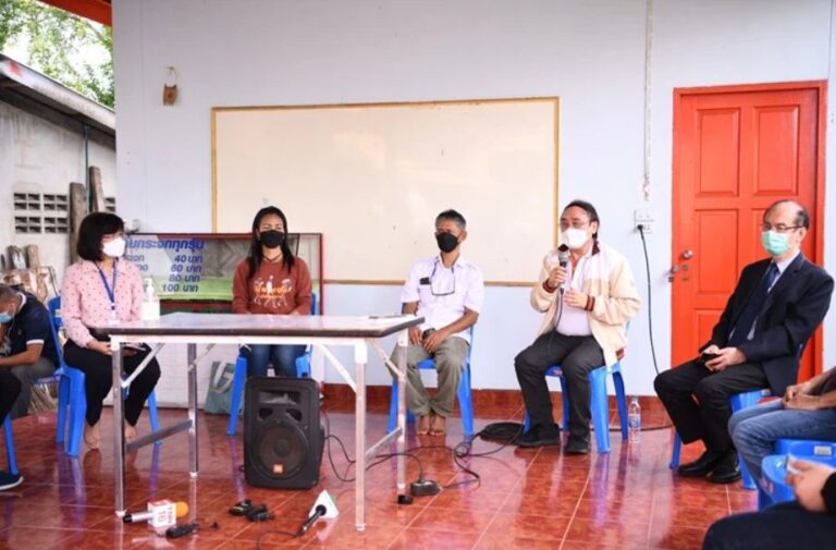 สปสช.-สสส. ร่วมสำรวจชุมชนต้นแบบ ‘นิมิตรใหม่เมืองมีน’ วางระบบกักตัวที่บ้าน-ในชุมชน ผนึก รพ.ปิยะเวท ให้การดูแล
