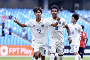 เจ้าหนูไทย อัด ลาว 2-0 ลิ่วชิงเจ้าอาเซียน U23